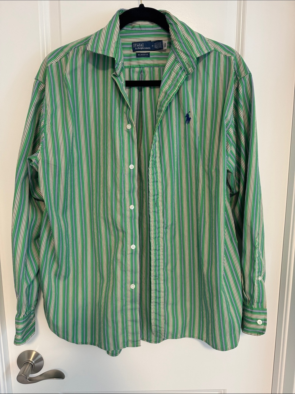 Polo by Ralph Lauren Green Multi-Stripe Button-Down Shirt